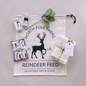 Lavender Aura Cacia Essential Oil, Dish Cloth Set & UnSponges  Gift Bag Set